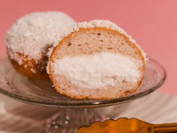 PĄCZEK A'LA RAFAELLO, WEGAŃSKI, BEZCUKROWY, PIECZONY 160 g